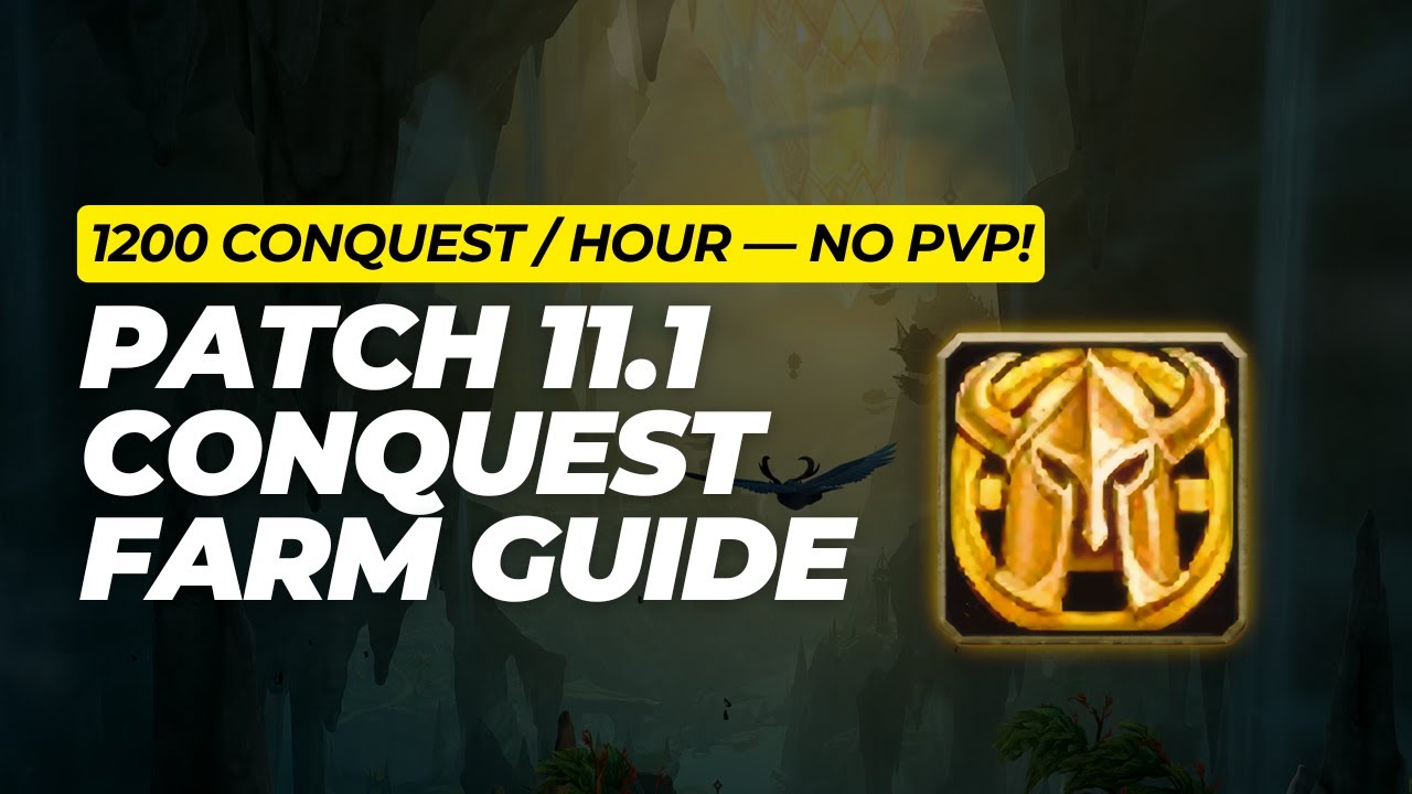 Fastest Way to Farm Conquest in Patch 11.2 | No PvP Needed (The War Within Season 3)