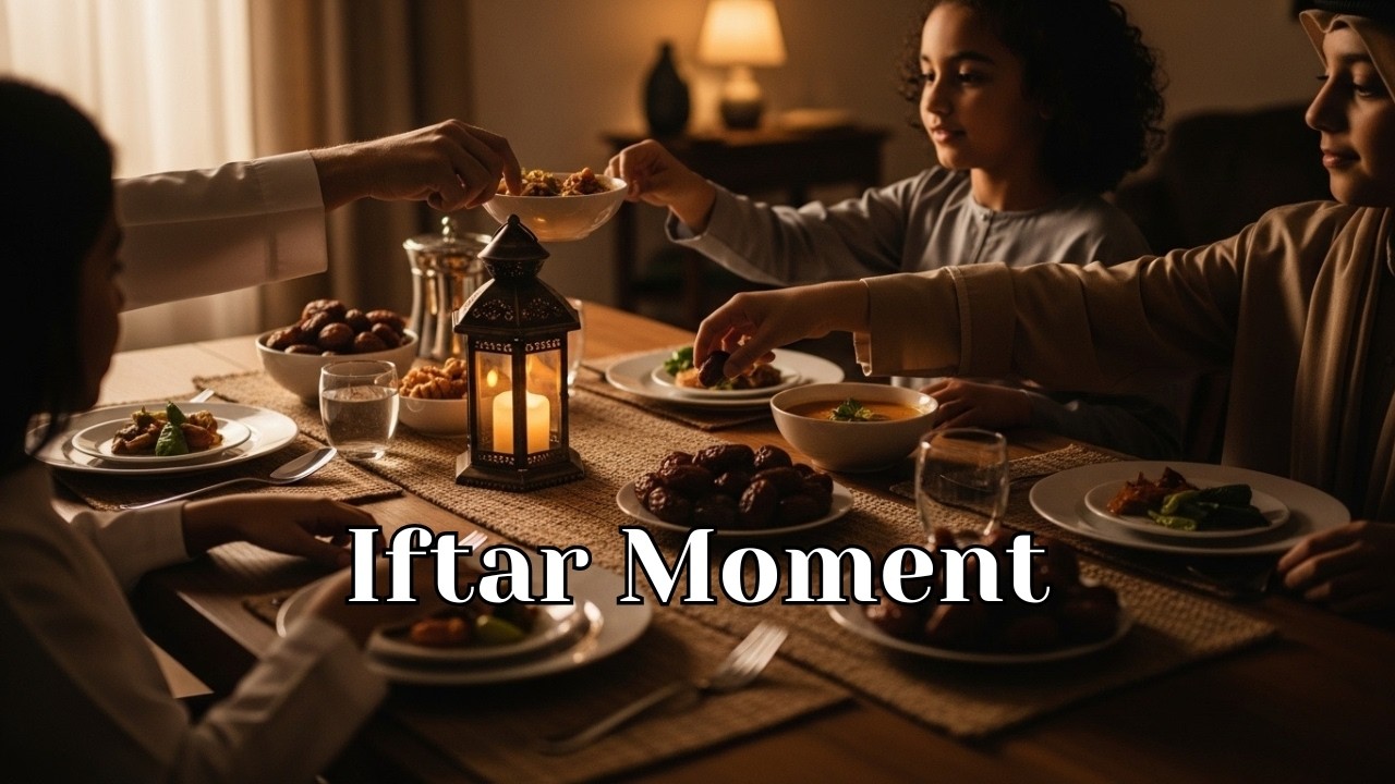 Ramadan Iftar Background Music 2026 🌙 Peaceful Arabic Instrumental for Family Dinner
