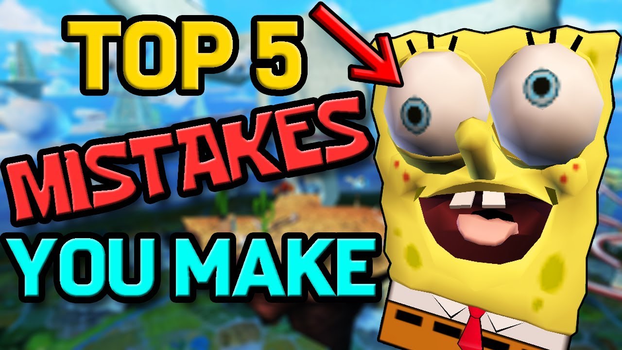 Top 5 Mistakes YOU Can Fix in SpongeBob SquarePants: Battle for Bikini Bottom Speedruns