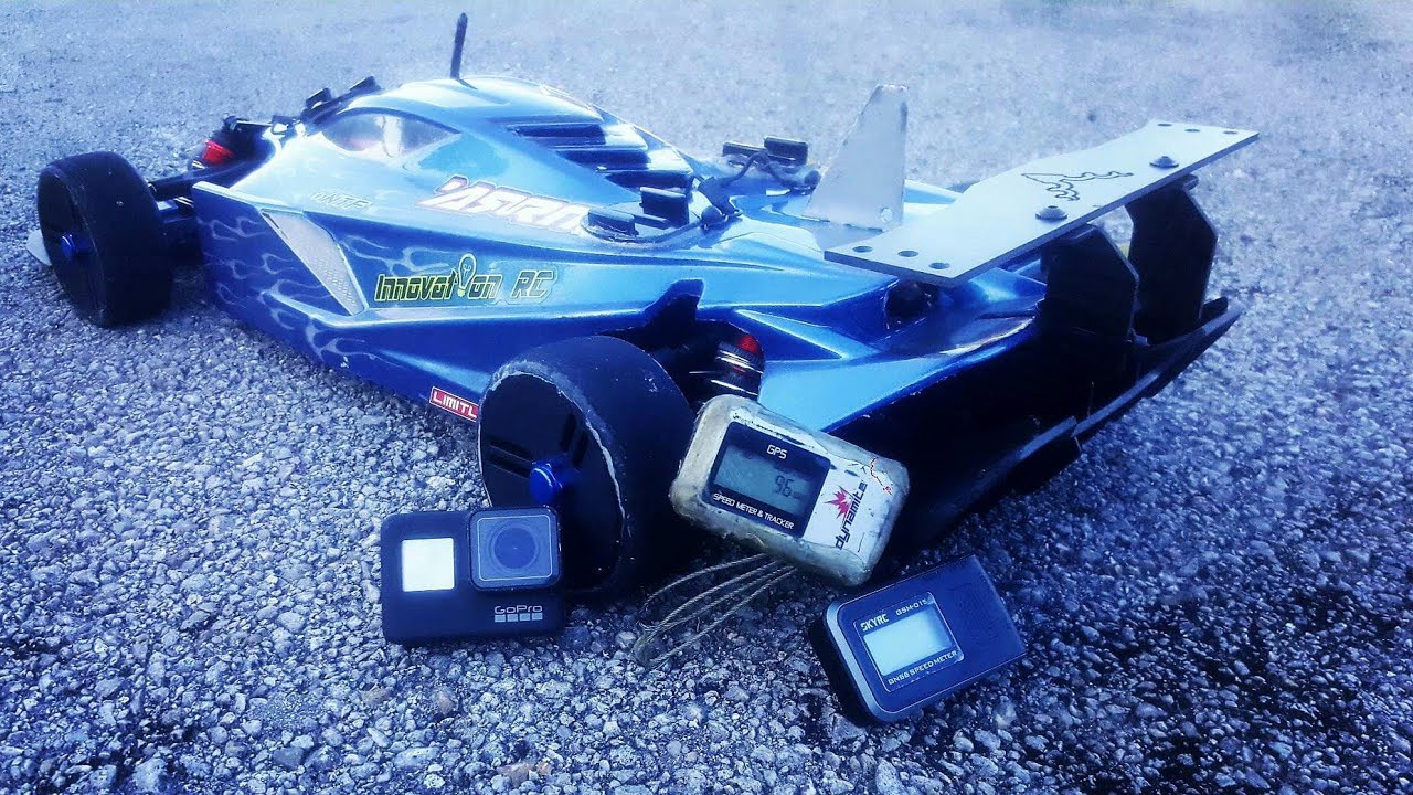 GoPro vs Dynamite vs SkyRC GPS 4s 96 Mph Arrma Limitless