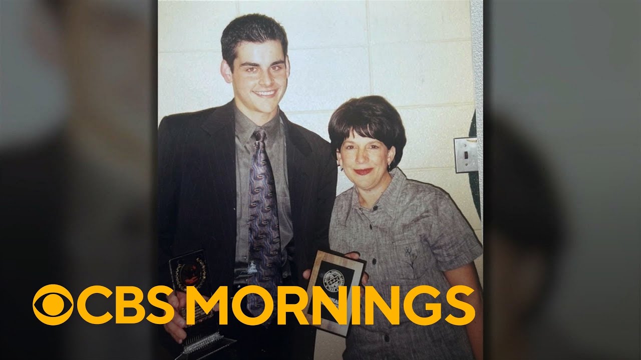 David Begnaud visits his Louisiana high school to pay homage to mentor