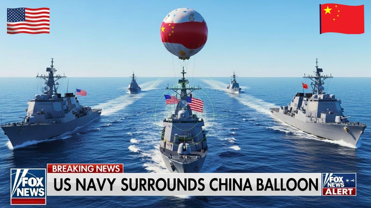 China’s Spy Balloon Forced a US Navy Standoff — What Happened Next Shocked Everyone