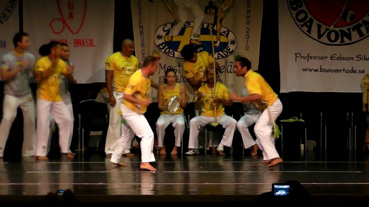 Capoeira Boa Vontade, Gothenburg Sweden. Part 1 [HD]