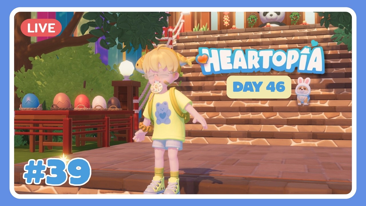 Day 46 วันที่แดดครับ Heartopia💙 #39