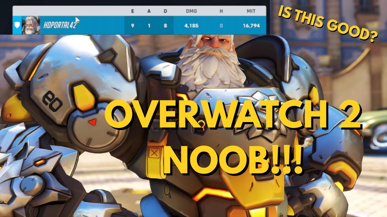 Впервые играю в Overwatch 2, и я был к этому совершенно не готов! #overwatch2 #overwatch2gameplay...