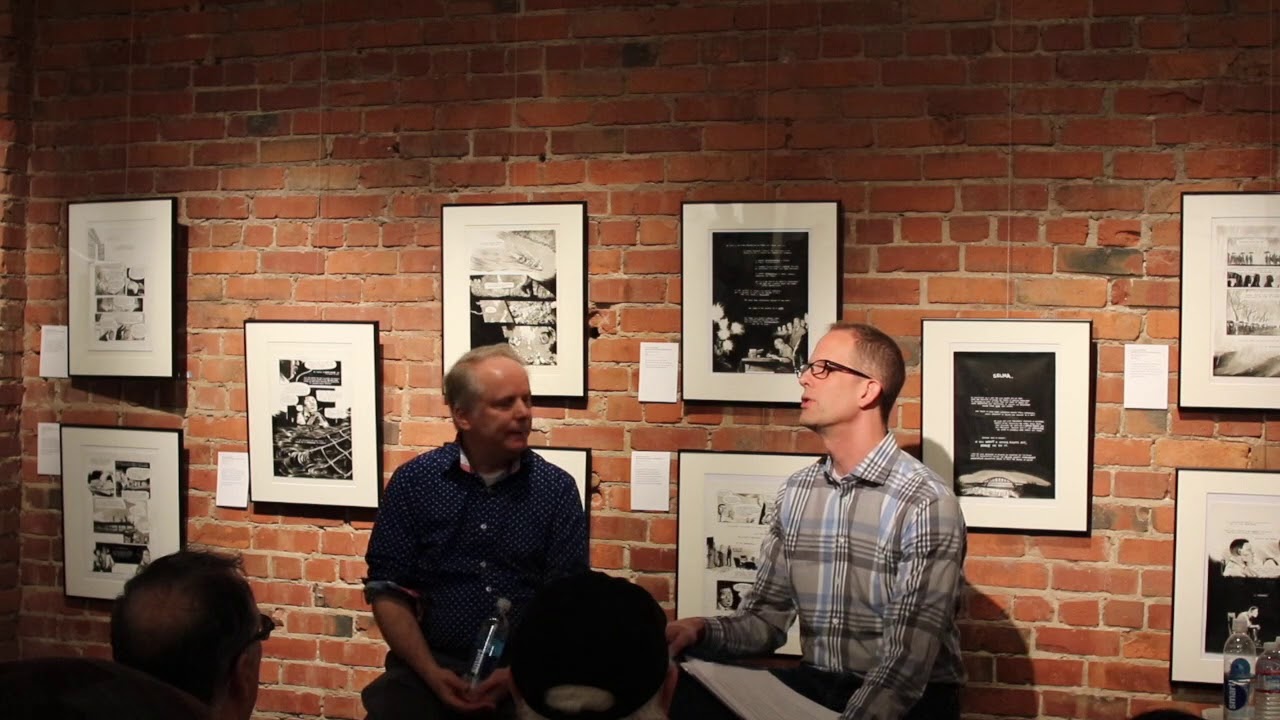 Early Man Cartoon Art Museum Nick Park interviewed by Pete Docter