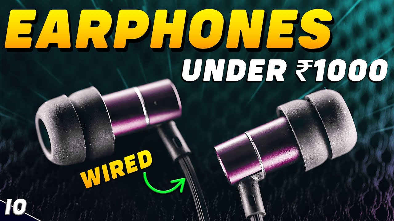 TOP 4🔥Best Wired Earphones 2025🔥Best Earphones Under 1000 rs🔥Best Wired Earphones Under 1000