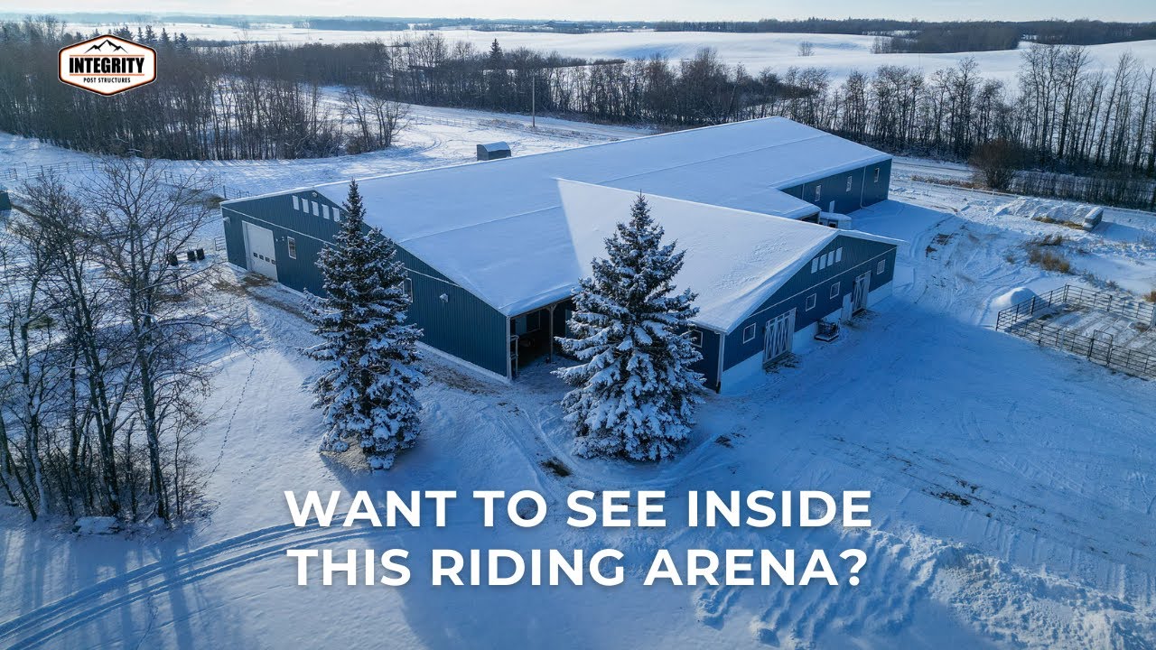 Take a look at this All-Season Riding Arena | Post-Frame Construction Success