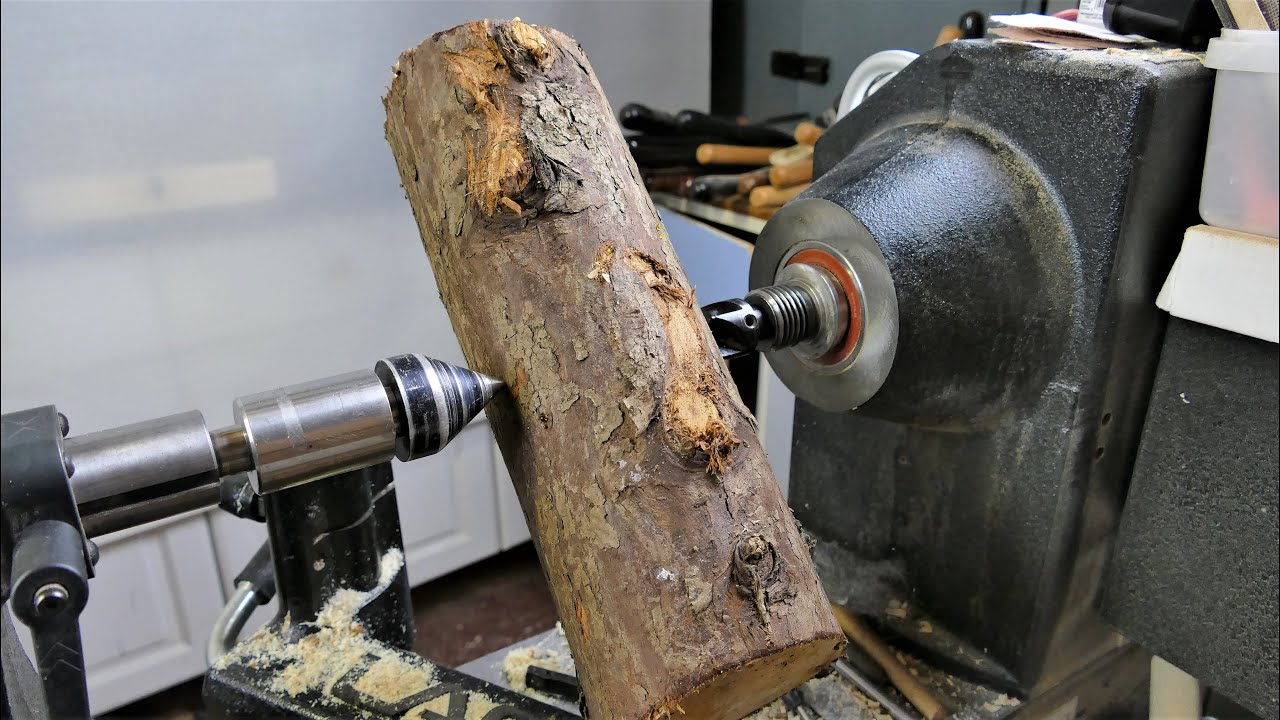 Woodturning - Waste Wood To Water Jug