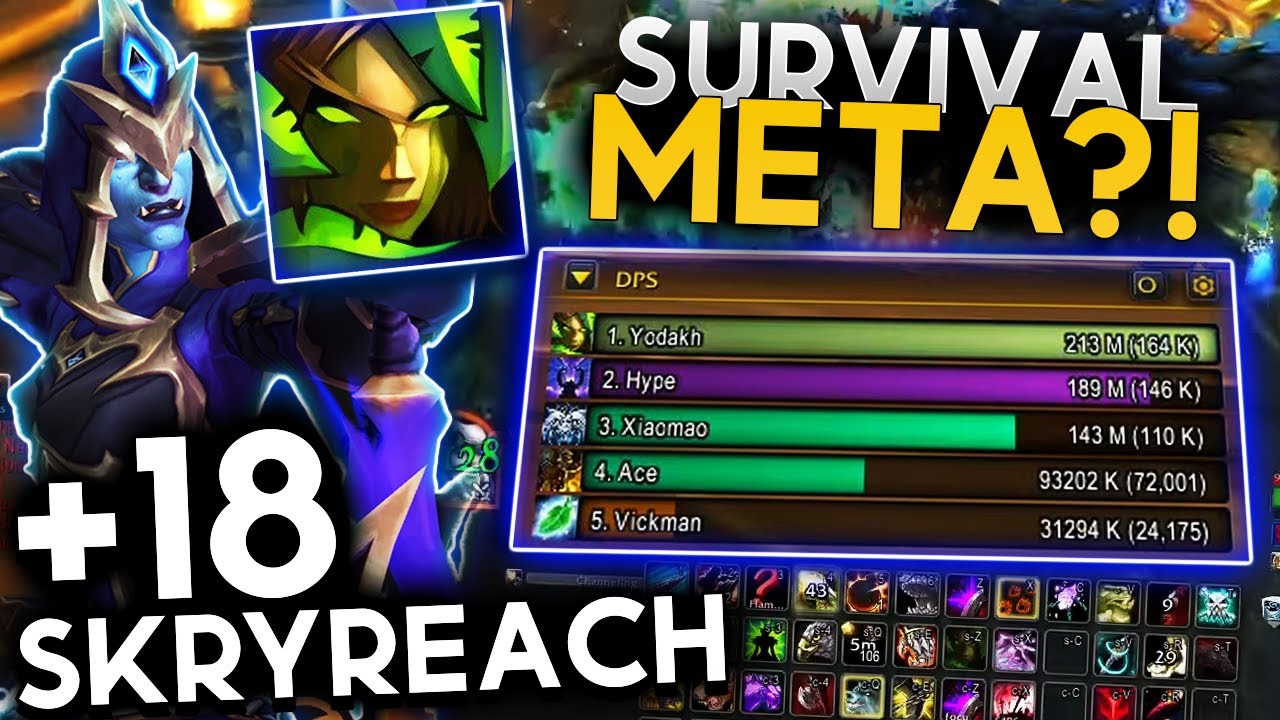 Skyreach +18 | Survival Hunter POV | Midnight Beta M+
