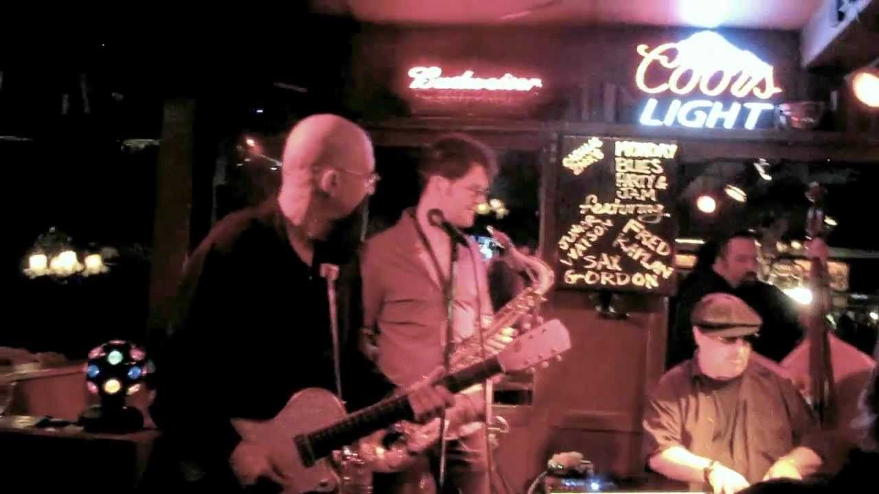 Swingin' fun with Sax Gordon, Junior Watson, Fred Kaplan and Kedar Roy!