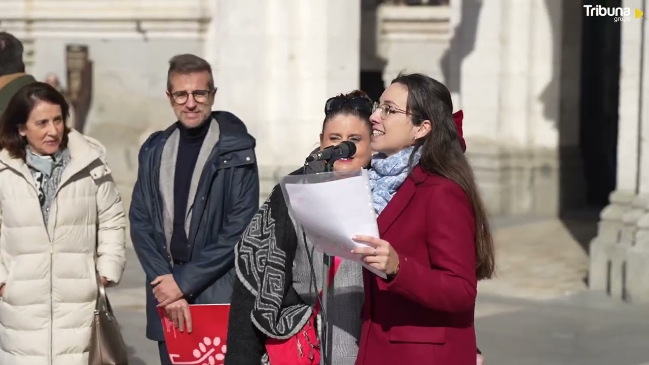 Más de 1.400 alumnos promueven los valores de la paz mundial en la Plaza Mayor
