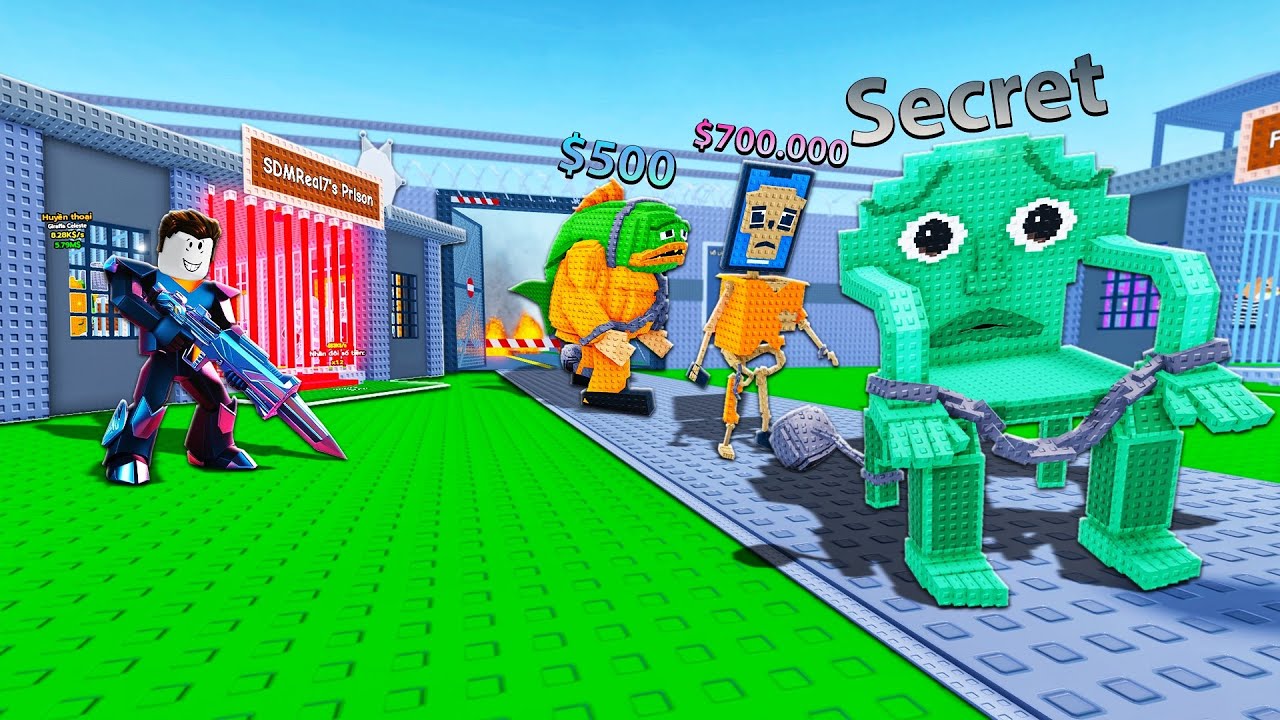 ĂN TRỘM BRAINROT SECRET CỦA 500 ANH EM NHỐT V&Agrave;O T&Ugrave;