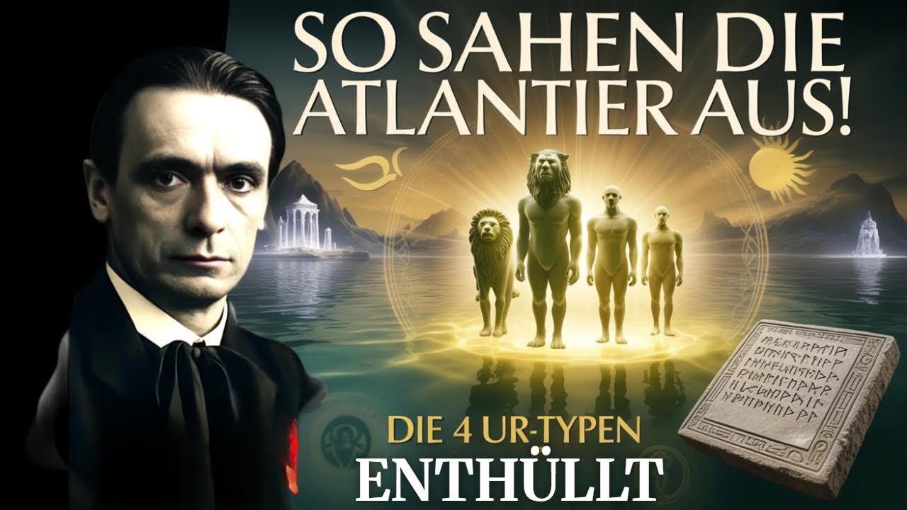 So sahen die Atlanter WIRKLICH aus - Rudolf Steiners Enth&uuml;llung der 4 Ur-Typen