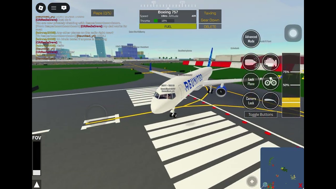 The flight