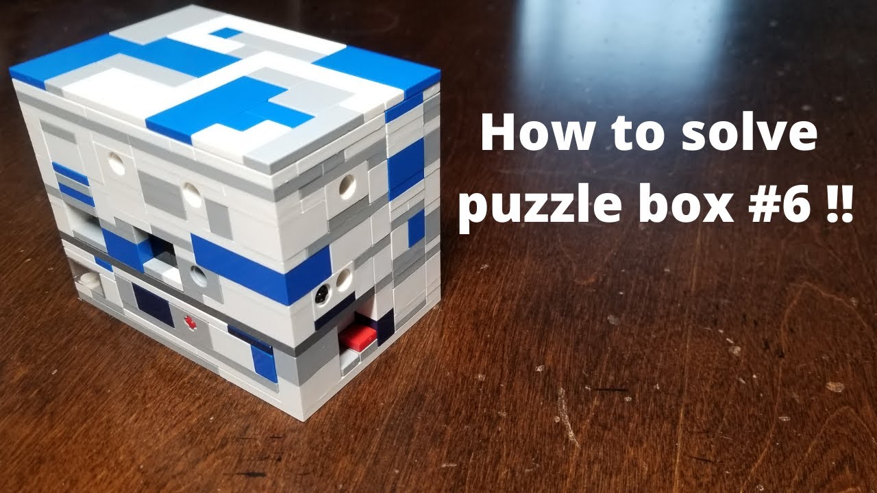 How to solve Lego puzzle box #6