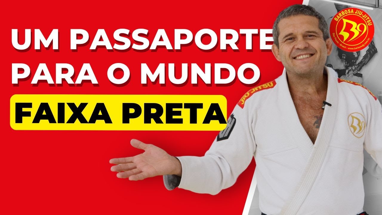 SUA FAIXA PRETA VALE UM DIPLOMA INTERNACIONAL