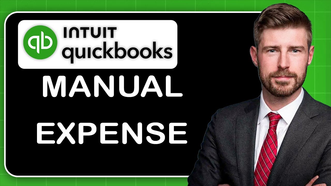 How to Create a Manual Expense in Quickbooks Online