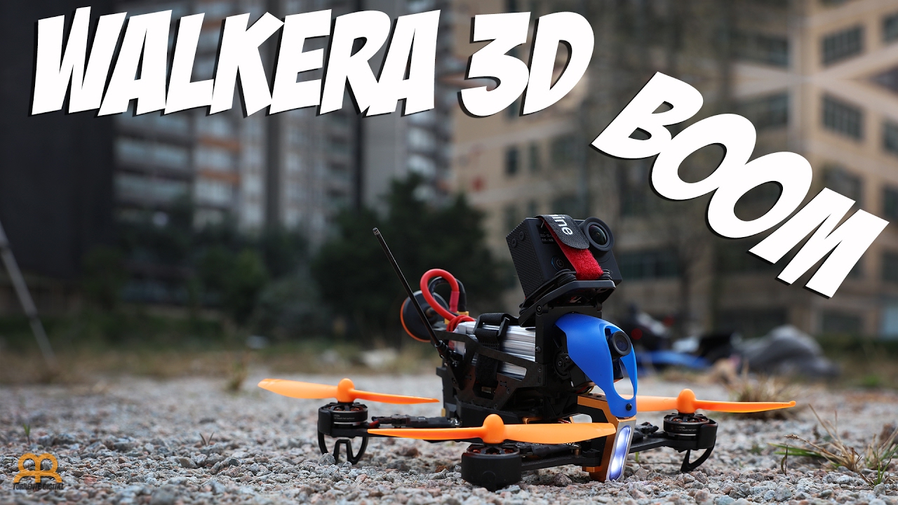 Walkera F210 3D Explosión de Batería LiPo