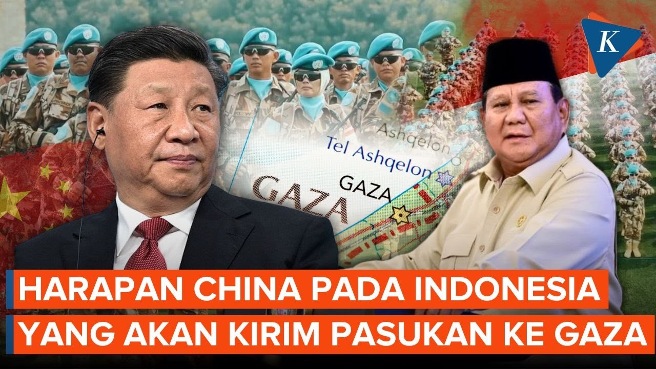 Indonesia Kirim Pasukan ke Gaza, China: Berharap Gencatan Senjata Berjalan Efektif!