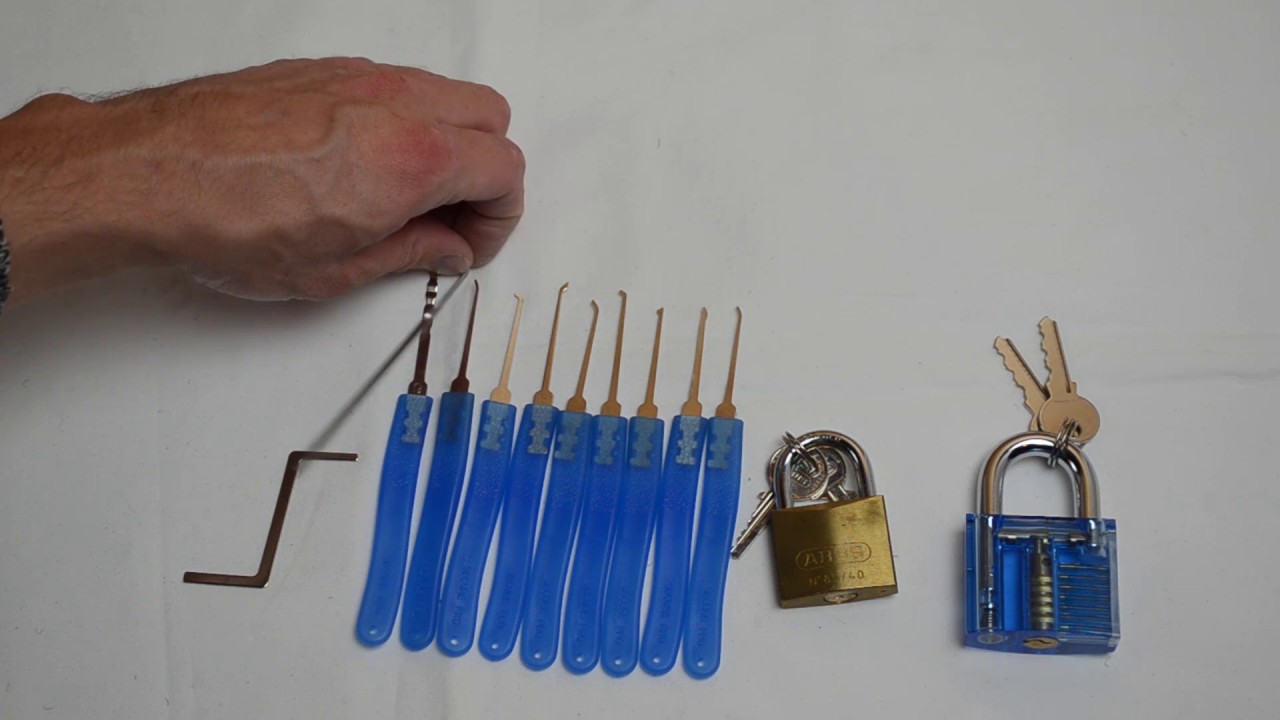 103 - Produktvideo Schlosspicking-Set WizLocks