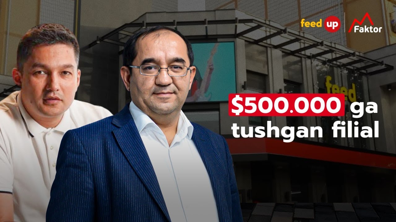 Feed Up - oilaviy fast food tarmog'ining 20-filialiga tashrif | Hasan Mamasaidov & Umid Irgashev