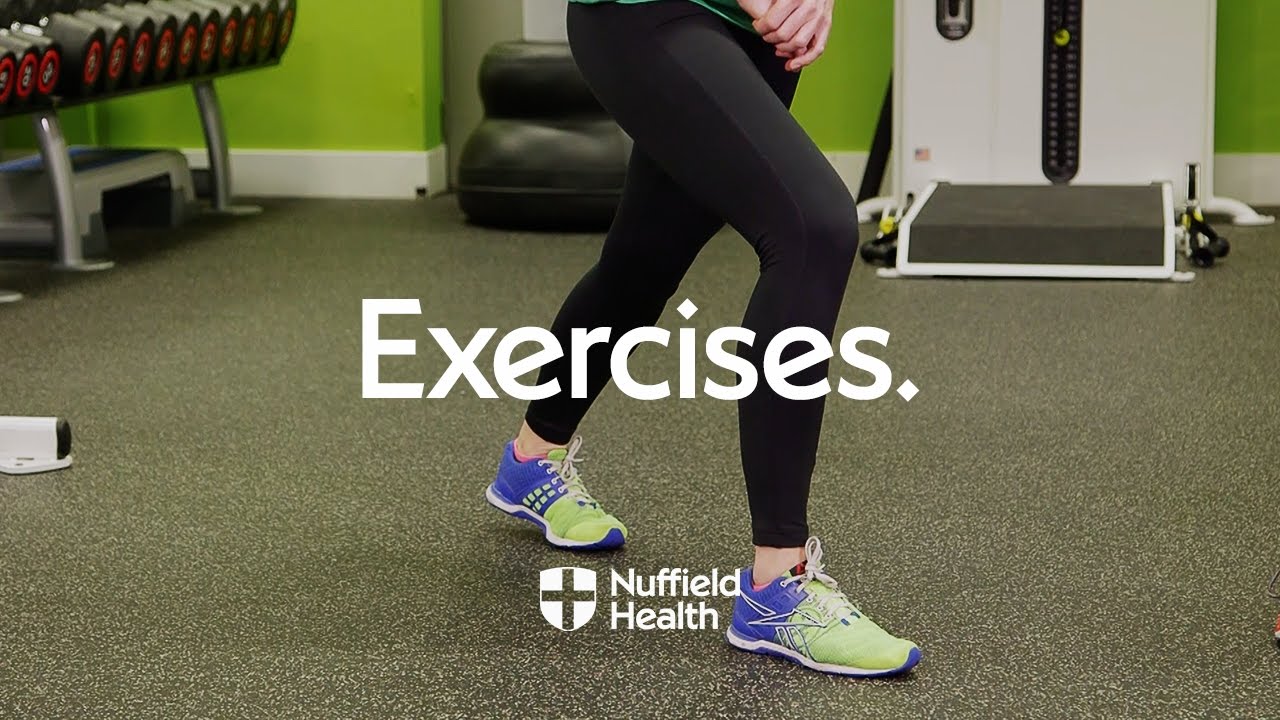 How To Straight Leg Calf Stretch | Nuffield Health