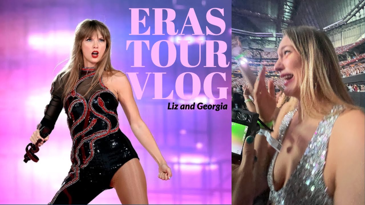 Vlog// TAYLOR SWIFT CONCERT, going to eras tour as a Swiftie