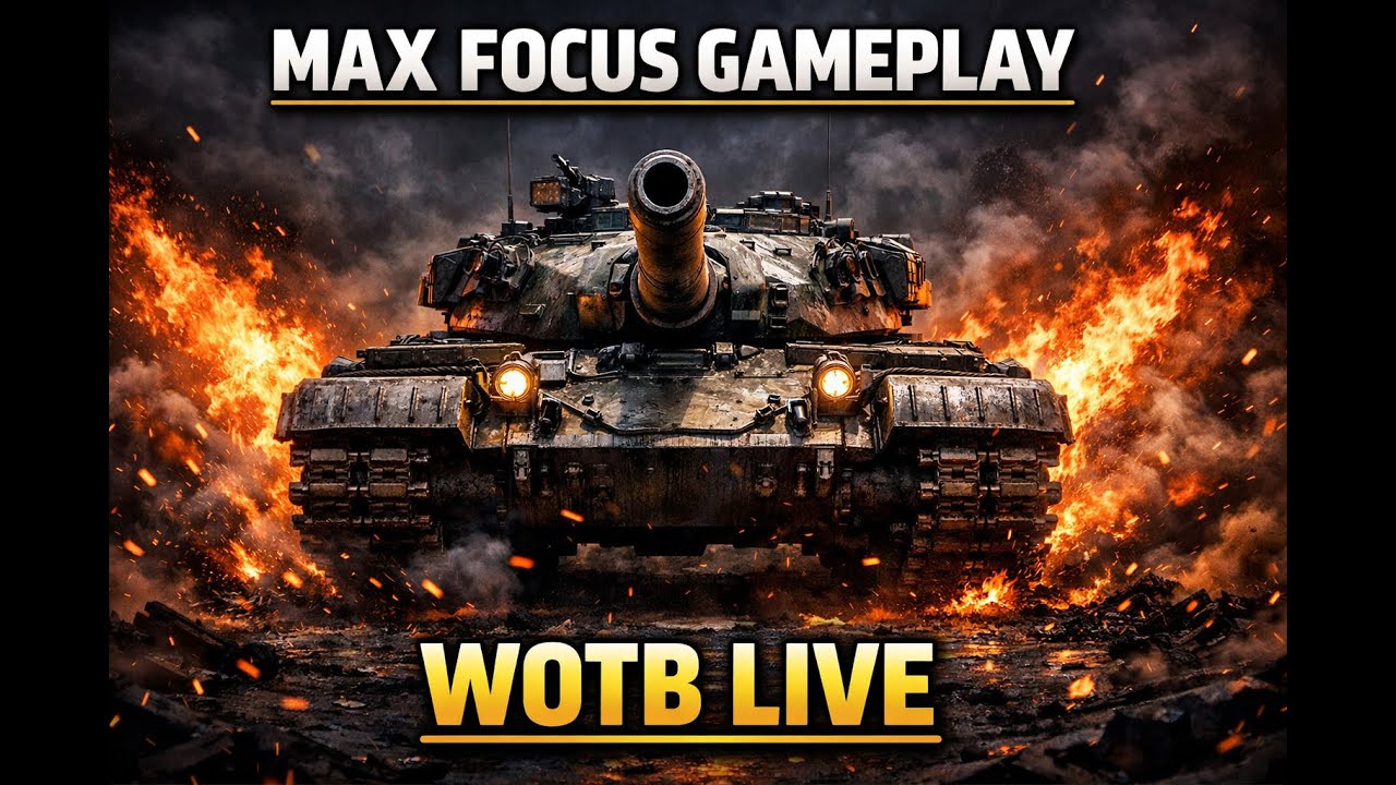 MAX FOCUS GAMEPLAY | WOTB LIVE