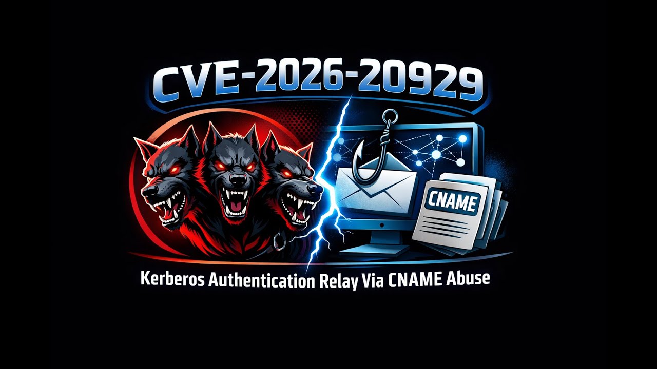CVE-2026-20929 - Kerberos Authentication Relay Via CNAME Abuse