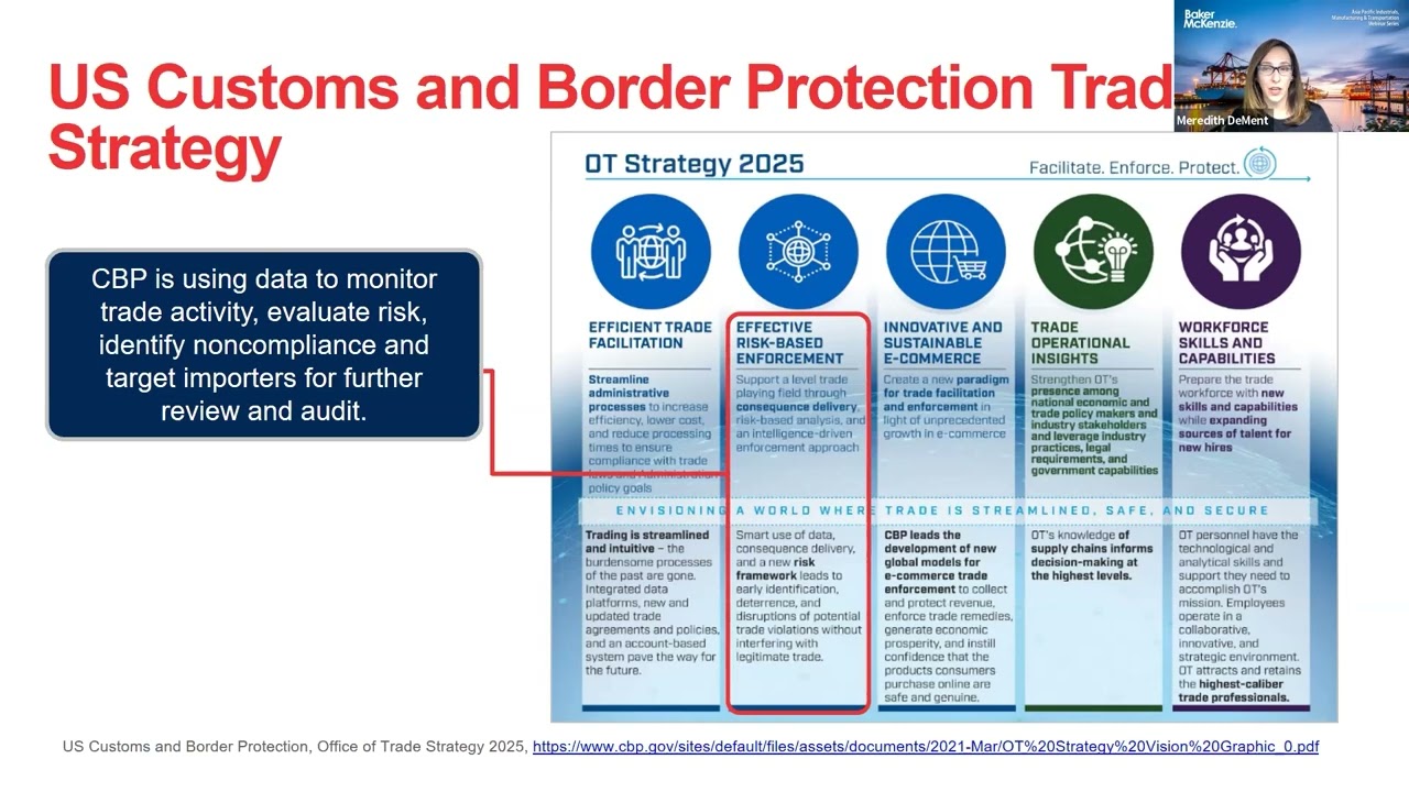 Latest Customs Audit and Enforcement Trends in the United States