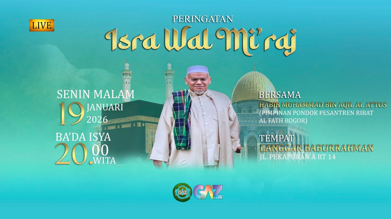 Peringatan Isra Mi'raj Nabi Muhammad SAW - Di Langgar Baburrahman