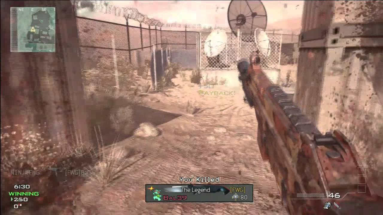 FWG 1v1 Face off - Bal vs Ninja - Modern Warfare 3 (Dome)