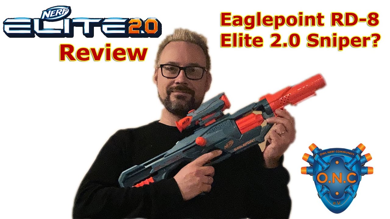 Nerf Eaglepoint Elite 2.0 Unboxing und Schusstest | Owl- Nerf Community