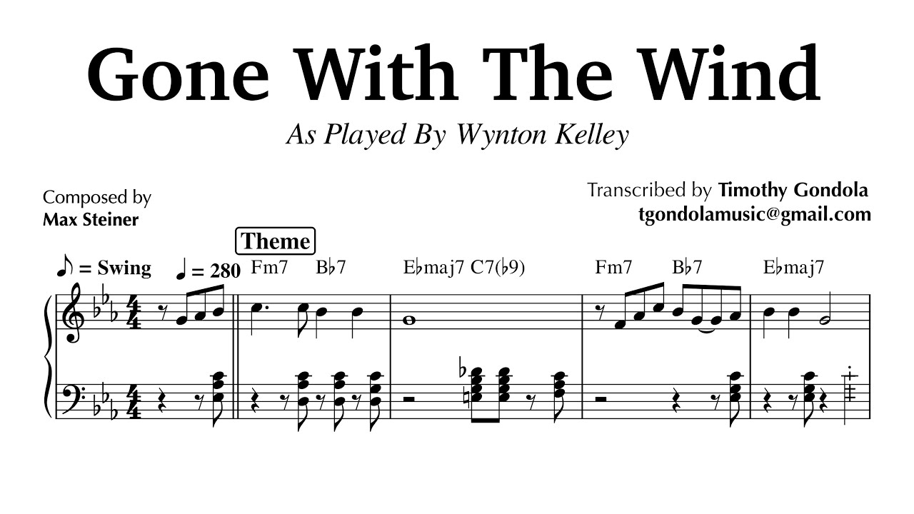 Wynton Kelly plays Gone With The Wind