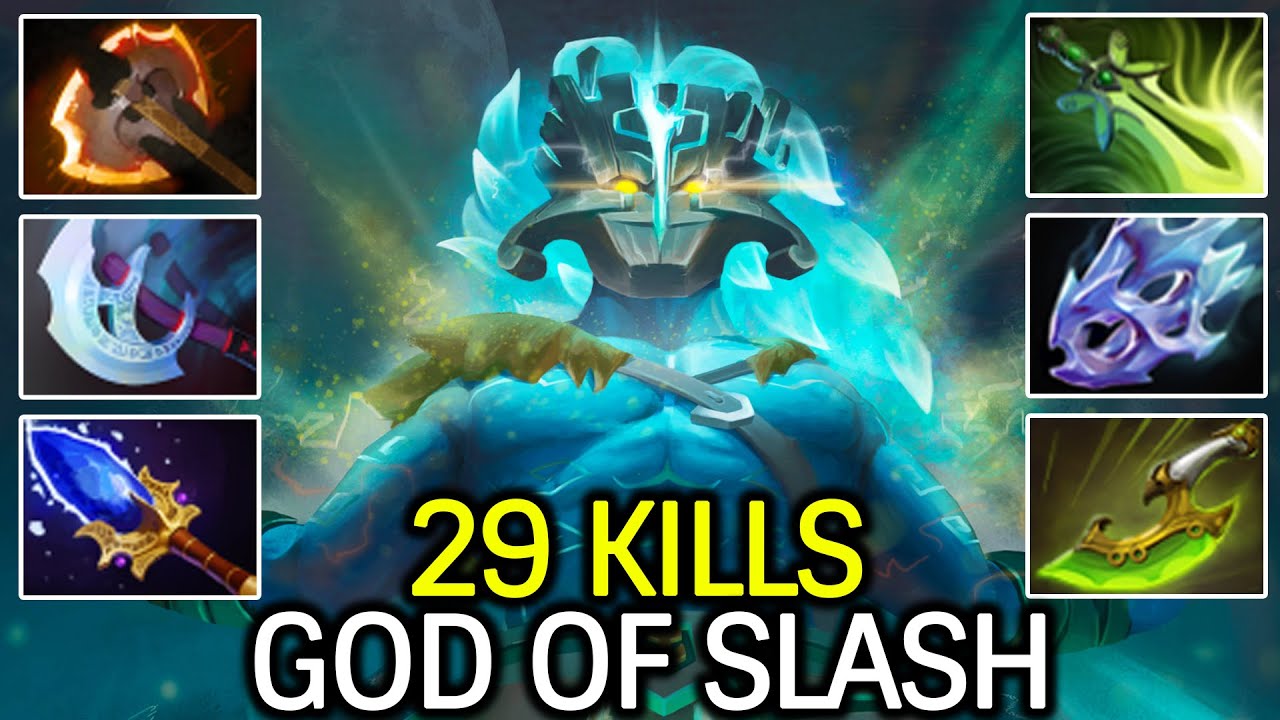Juggernaut GOD OF SLASH – Power Full Physical Build 29 Kills Dota 2