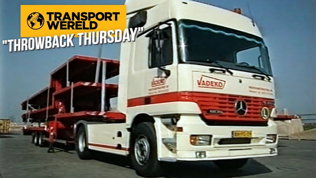 Ingenieus systeem met wissellaadvloeren bij Vadeko (2004) - RTL Transportwereld Throwback Thursday