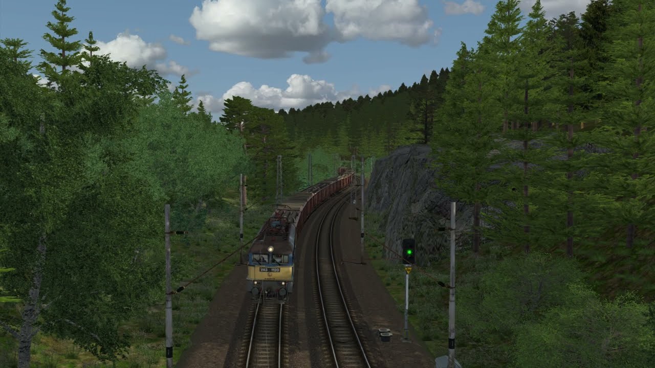 Into the Woods 🌲 | V43 “Szili” Hauling Logs | Train Simulator Classic