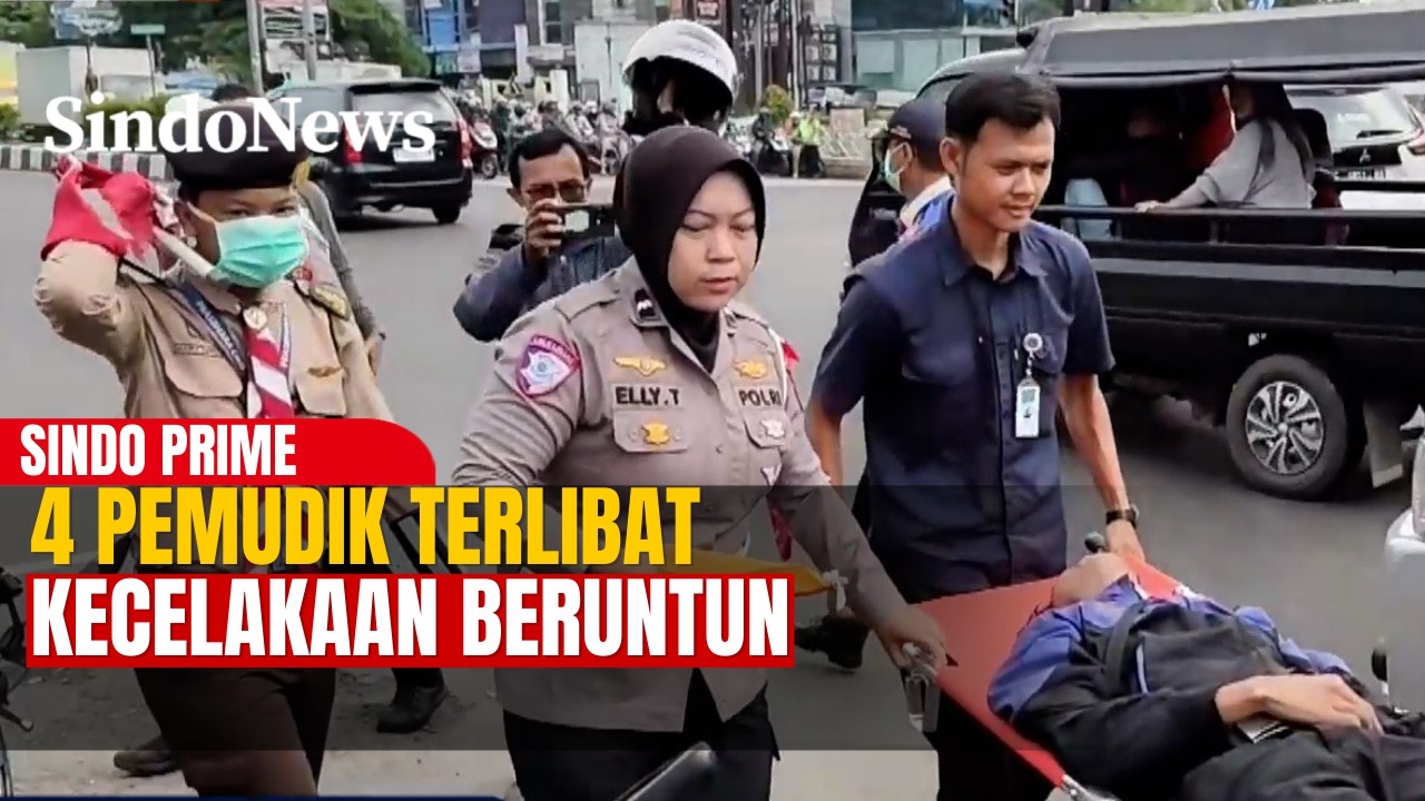 Kecelakaan Beruntun Libatkan 4 Pemudik, Arus Mudik Diwarnai Duka | SINDO PRIME | 18/03 Part 2