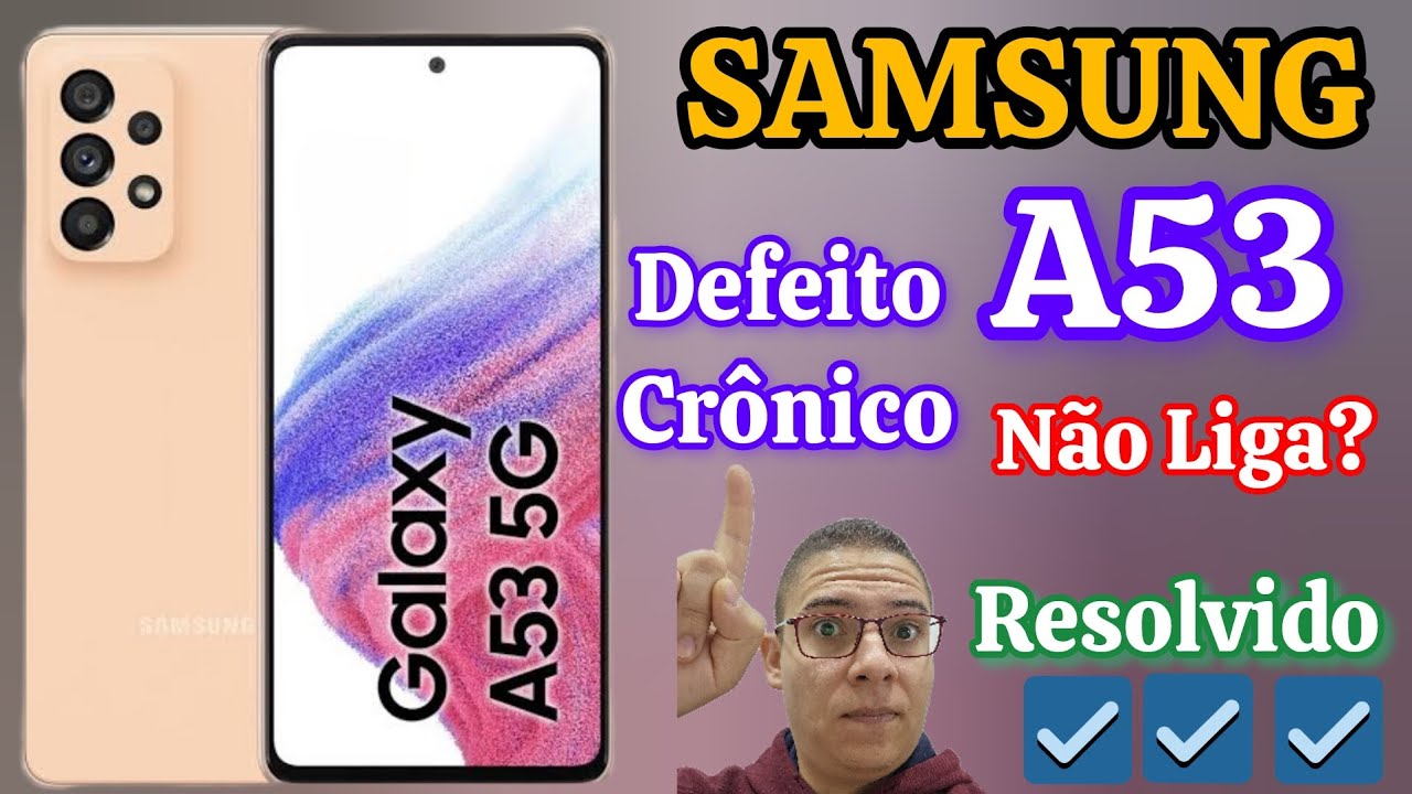 Samsung A53 não liga | Não carrega | Reiniciando| ‎@rogersantec 