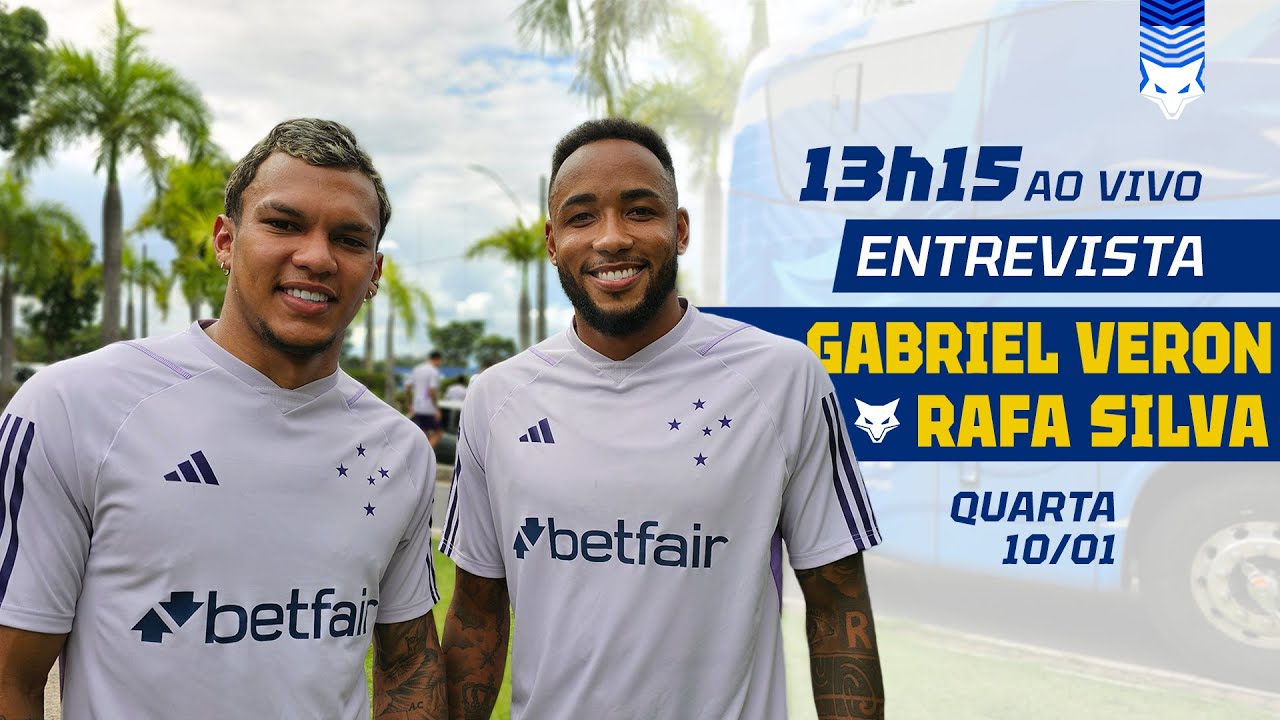 🦊🎙ENTREVISTA | AO VIVO NO CRUZEIRO | GABRIEL VERON E RAFA SILVA