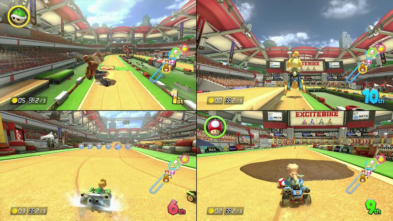 Mario Kart 8: Egg Cup (4 Players)