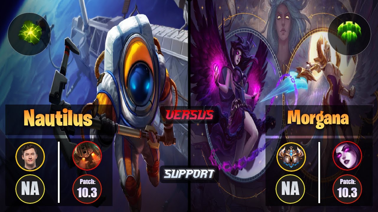 Svenskeren NAUTILUS (Support) [Aftershock] VS MORGANA - Challenger NA Patch 10.3