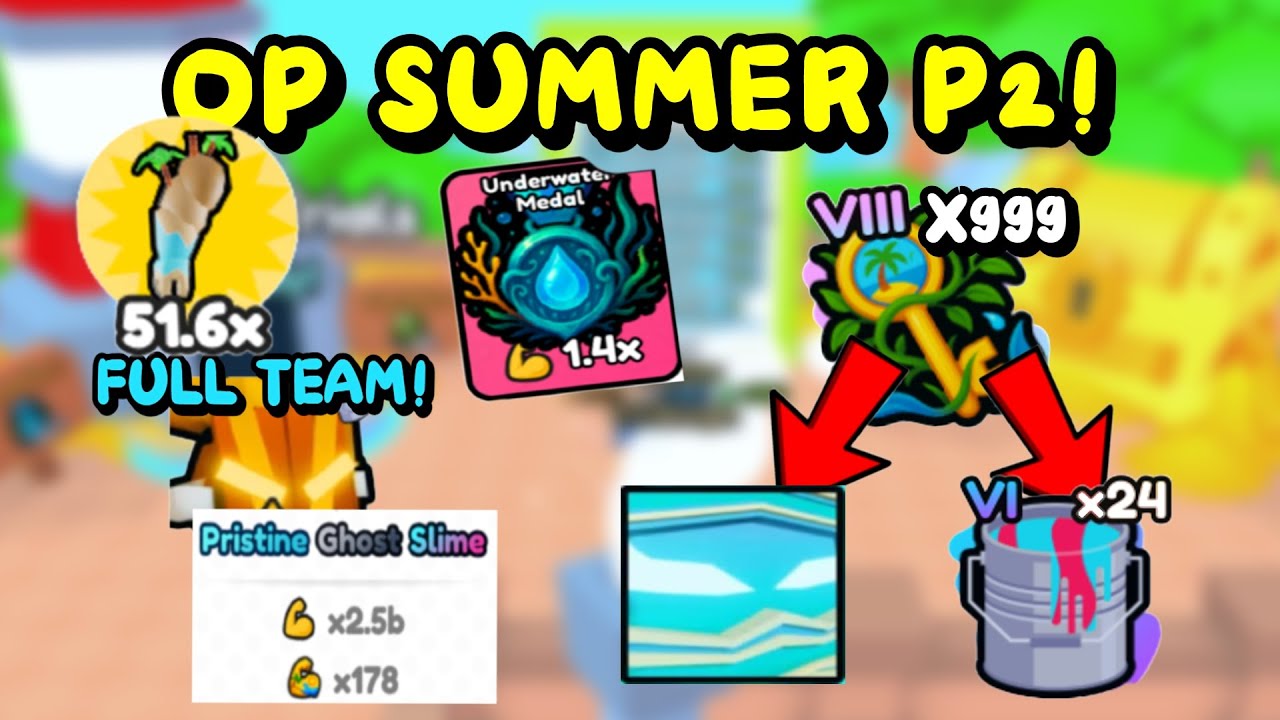 I Unlocked Summer🌞 PART 2 And Got Super OP🔥 In Arm Wrestle Simulator - Roblox.