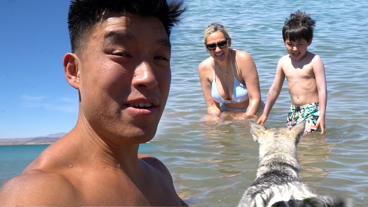 Catching Fishes At The Beach!