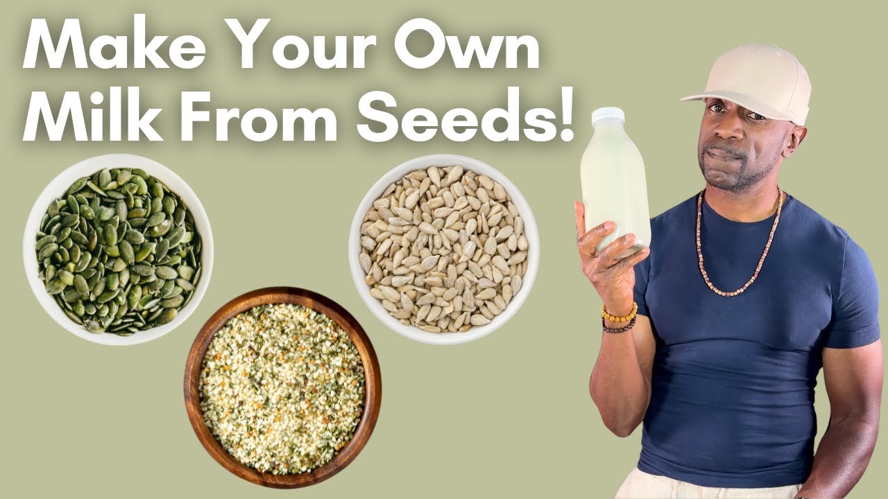 Make Your Own Creamy Plant-Based Seed Milk