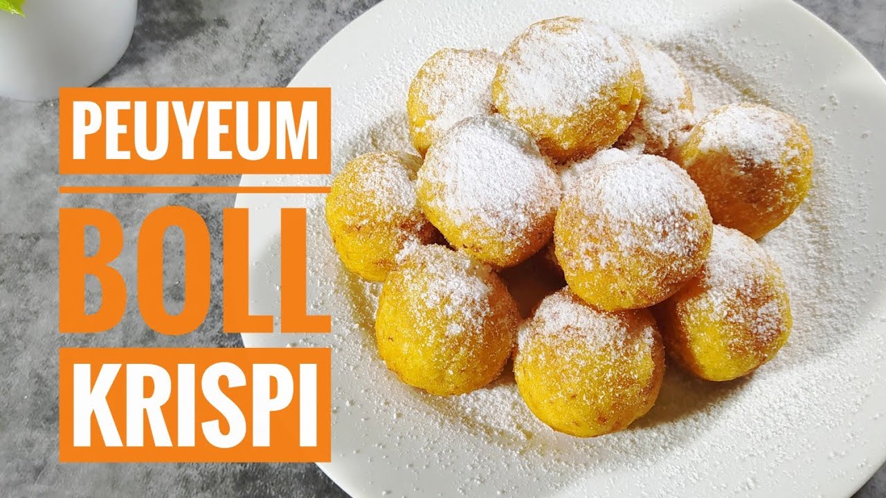 cara membuat peuyeum ball || bola tape singkong || crispy banget