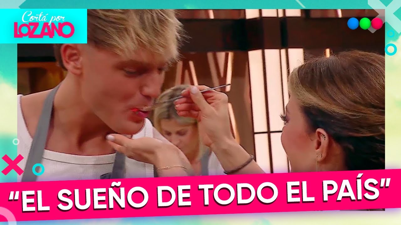The romantic gesture between Ian Lucas and Evangelina Anderson on Masterchef Celebrity | #Cort&aacute;Po...