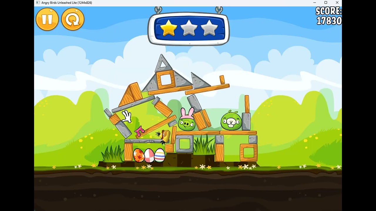 Angry Birds Unleashed Demo Gameplay