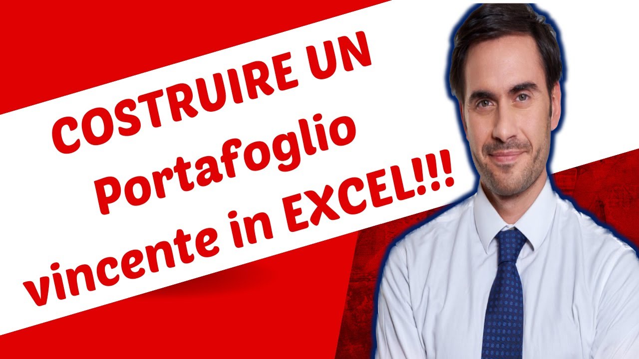 Come Calcolare Rendimento e Rischio Atteso di un Portafoglio in Excel.Tutorial Completo!!!